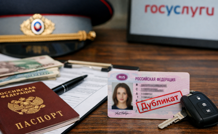 Потеряли водительские права: как получить дубликат в 2026 году
